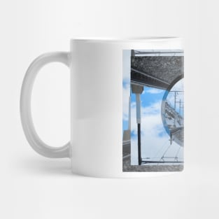 Flipped train tracks Mug